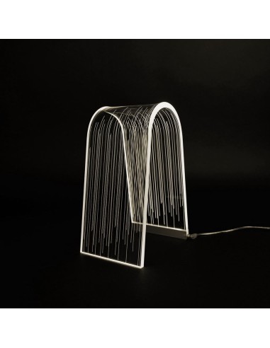 Vesta Home - Lampada da Tavolo Arc·line·13,5 X 19,5 X 28 H Th. 10 Mm