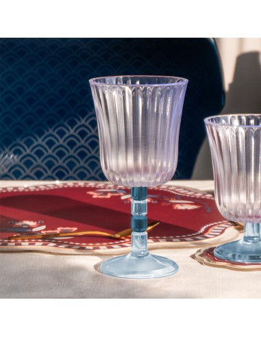 Vesta Home - Set 6 Calici Ginevra·trasparente·ø8,5 X 17 H Cm Th. 4 Mm