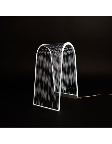 Vesta Home - Lampada da Tavolo Arc·line·13,5 X 19,5 X 28 H Th. 10 Mm