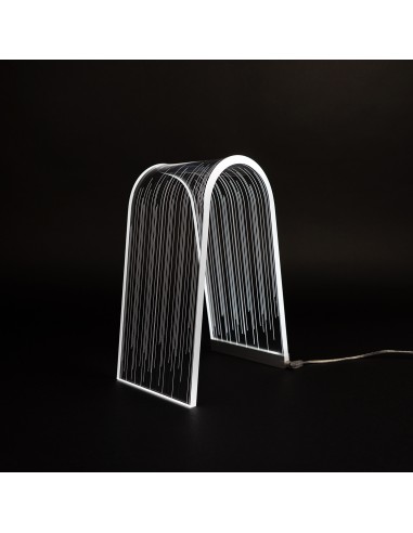 Vesta Home - Lampada da Tavolo Arc·line·13,5 X 19,5 X 28 H Th. 10 Mm