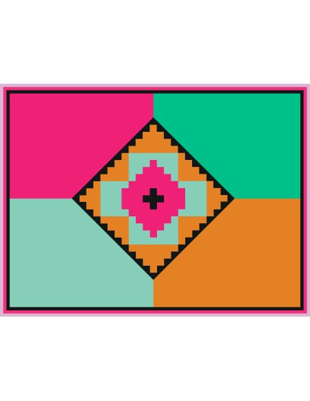 Vesta Home - Plaid 150x200 Cm Vesta Decor·ethnic·150 X 220