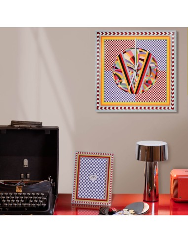 Vesta Home - Orologio 50x50 Decor·rainbow·50 X 50 X 2,5 H