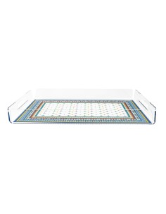 Vesta Home - Vassoio Grande Decor·foulard·45 X 31 X 5 H Th. 4 Mm 2