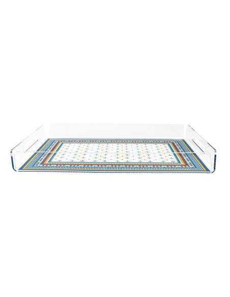 Vesta Home - Vassoio Grande Decor·foulard·45 X 31 X 5 H Th. 4 Mm