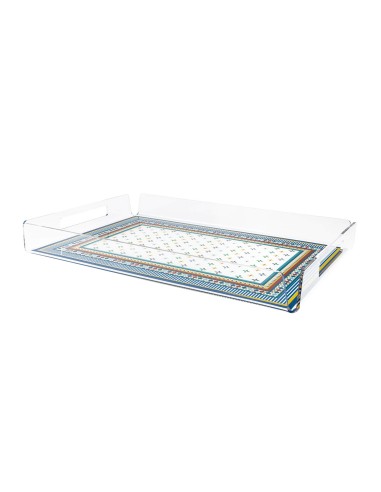 Vesta Home - Vassoio Grande Decor·foulard·45 X 31 X 5 H Th. 4 Mm