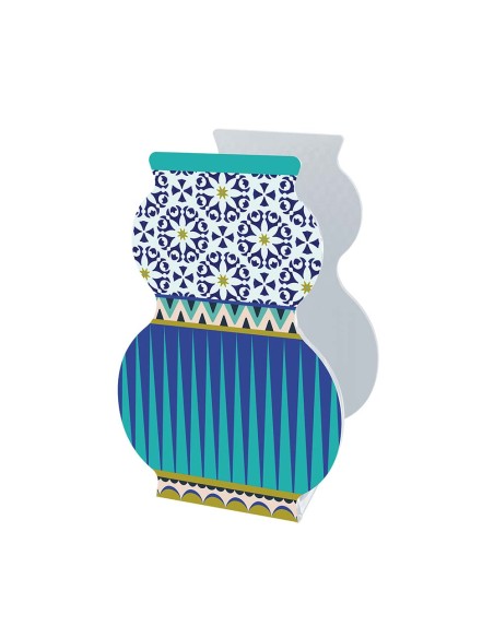 Vesta Home - Vaso Giudecca Piccolo·santorini·16 X 11 X 25 H Th. 5 Mm Glass Vase Ø8 X 20 H