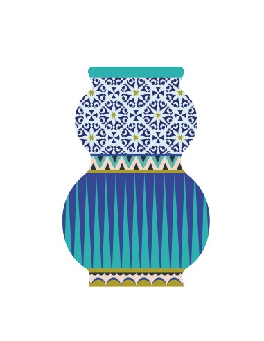 Vesta Home - Vaso Giudecca Piccolo·santorini·16 X 11 X 25 H Th. 5 Mm Glass Vase Ø8 X 20 H