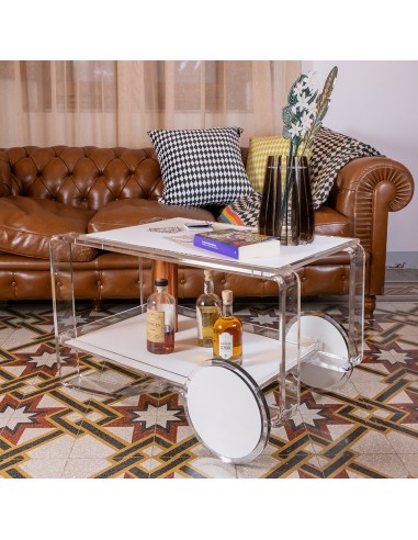 Vesta Home - Carrello Finlandia·avorio·79 X 45 X 49 H Cm Th. 20 Mm