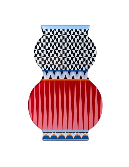 Vesta Home - Vaso Giudecca Piccolo·marocco·16 X 11 X 25 H Th. 5 Mm Glass Vase Ø8 X 20 H