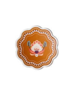 Vesta Home - Sottobottiglia Armonia·marrone·ø13 Cm Th. 6 Mm