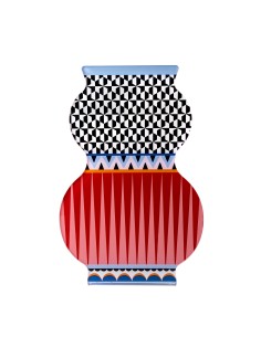 Vesta Home - Vaso Giudecca Grande·marocco·22,6 X 15 X 35 H Th. 5 Mm Glass Vase Ø12 X 30 H