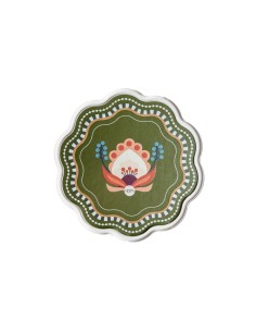 Vesta Home - Sottobottiglia Armonia·verde·ø13 Cm Th. 6 Mm 2