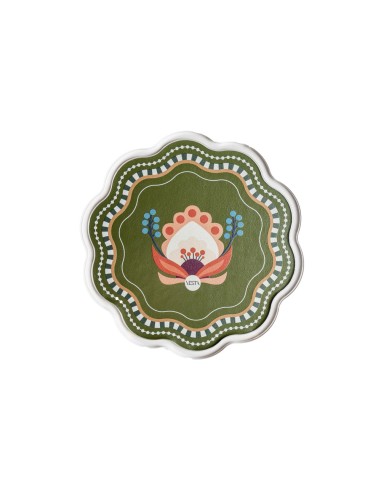 Vesta Home - Sottobottiglia Armonia·verde·ø13 Cm Th. 6 Mm