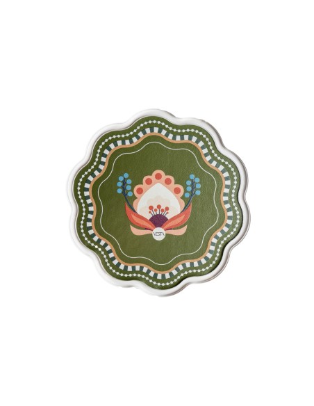 Vesta Home - Sottobottiglia Armonia·verde·ø13 Cm Th. 6 Mm