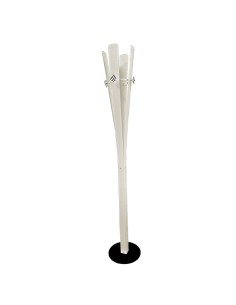 Vesta Home - Appendiabiti Vera·bianco/nero·30 X 30 X 180 H Cm Th. 6 Mm 2