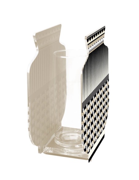 Vesta Home - Vaso Fenice Grande·basic·30,7 X 15 X 35 H Th. 5 Mm Glass Vase Ø12 X 30 H