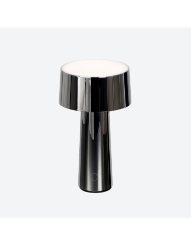 Vesta Home - Lampada da Tavolo Wireless Mush·argento·ø14 X 26 H