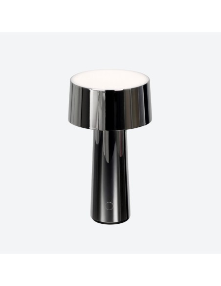Vesta Home - Lampada da Tavolo Wireless Mush·argento·ø14 X 26 H