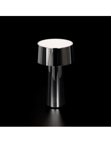 Vesta Home - Lampada da Tavolo Wireless Mush·argento·ø14 X 26 H