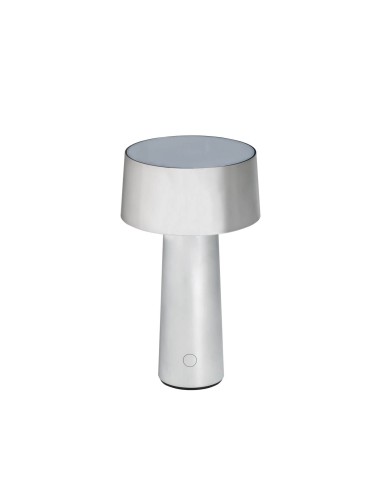 Vesta Home - Lampada da Tavolo Wireless Mush·argento·ø14 X 26 H
