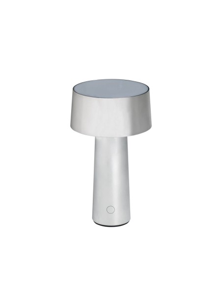 Vesta Home - Lampada da Tavolo Wireless Mush·argento·ø14 X 26 H
