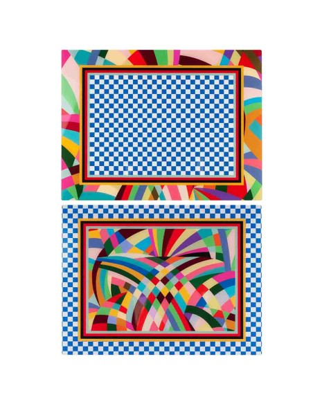 Vesta Home - Tovaglietta Rigida·rainbow·40 X 30 Th. 3 Mm