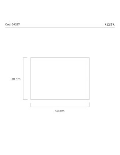 Vesta Home - Tovaglietta Rigida·modern·40 X 30 Th. 3 Mm 2