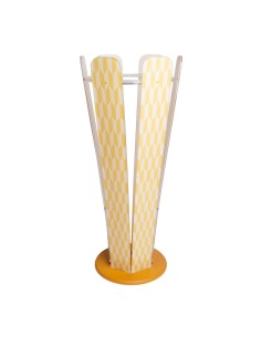 Vesta Home - Portaombrelli Vera·bianco/giallo·30 X 30 X 60h Cm Th. 10 Mm 2