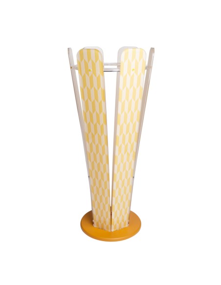 Vesta Home - Portaombrelli Vera·bianco/giallo·30 X 30 X 60h Cm Th. 10 Mm