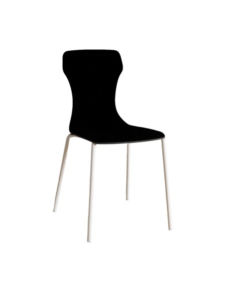 Vesta Home - Sedia Tokyo·nero·40 X 40 X 90 H Cm Th. 10 Mm