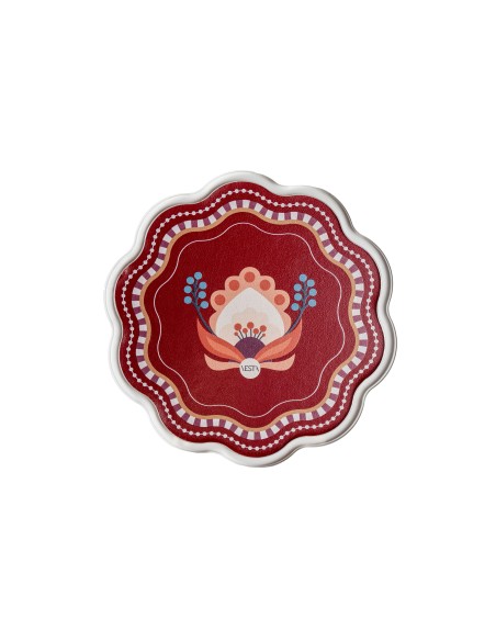 Vesta Home - Sottobottiglia Armonia·bordeaux·ø13 Cm Th. 6 Mm