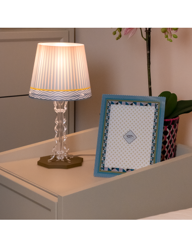 Vesta Home - Lampada da Tavolo Piccola Brighella·modern·18,5 X 18,5 X 35 H Th. Legs 6 Mm Th. Base: 10 Mm