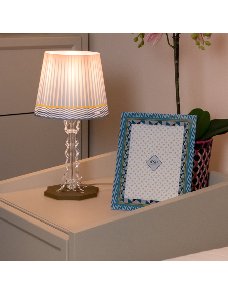 Vesta Home - Lampada da Tavolo Piccola Brighella·modern·18,5 X 18,5 X 35 H Th. Legs 6 Mm Th. Base: 10 Mm