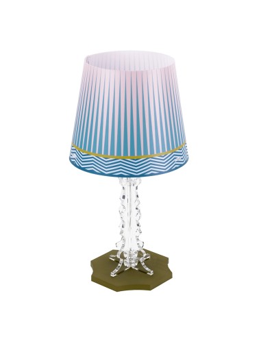 Vesta Home - Lampada da Tavolo Piccola Brighella·modern·18,5 X 18,5 X 35 H Th. Legs 6 Mm Th. Base: 10 Mm