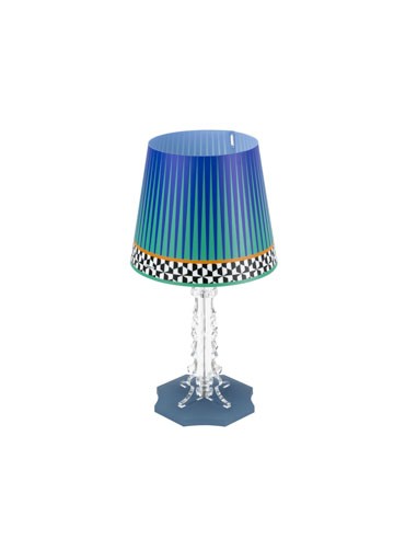 Vesta Home - Lampada da Tavolo Piccola Brighella·ethnic·18,5 X 18,5 X 35 H Th. Legs 6 Mm Th. Base: 10 Mm