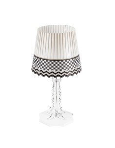 Vesta Home - Lampada da Tavolo Piccola Brighella·basic·18,5 X 18,5 X 35 H Th. Legs 6 Mm Th. Base: 10 Mm 2