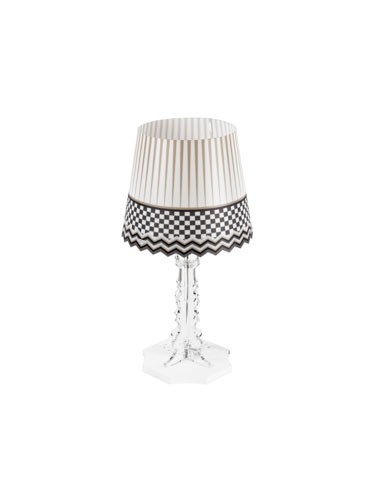 Vesta Home - Lampada da Tavolo Piccola Brighella·basic·18,5 X 18,5 X 35 H Th. Legs 6 Mm Th. Base: 10 Mm