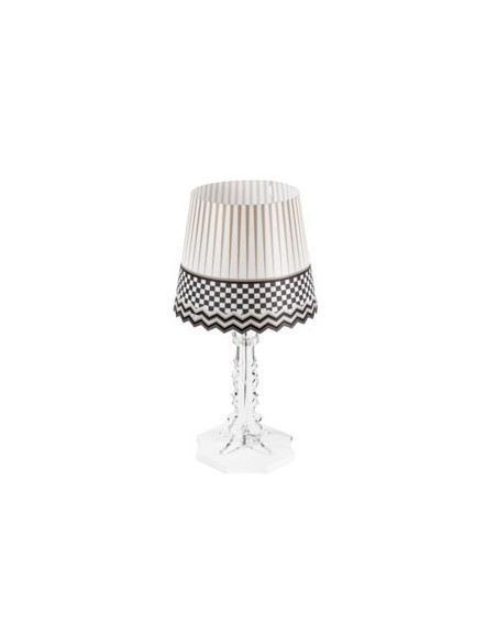 Vesta Home - Lampada da Tavolo Piccola Brighella·basic·18,5 X 18,5 X 35 H Th. Legs 6 Mm Th. Base: 10 Mm