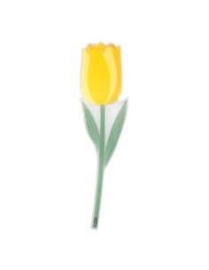 Vesta Home - Bomboniera - Tulipano Kit 6 Pz·giallo·5,3 X 20,5 H Cm Th. 3 Mm 2