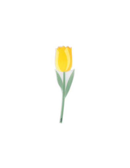 Vesta Home - Bomboniera - Tulipano Kit 6 Pz·giallo·5,3 X 20,5 H Cm Th. 3 Mm