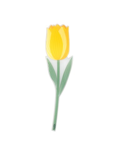 Vesta Home - Bomboniera - Tulipano Kit 6 Pz·giallo·5,3 X 20,5 H Cm Th. 3 Mm