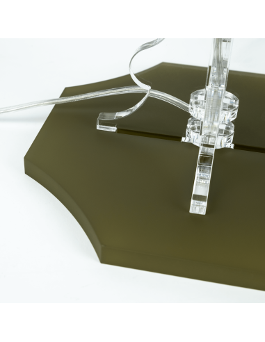 Vesta Home - Lampada da Tavolo Grande Brighella·modern·31 X 31 X 52 H Th. Legs 8 Mm Th. Base 12 Mm