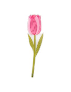 Vesta Home - Bomboniera - Tulipano Kit 6 Pz·rosa·5,3 X 20,5 H Cm Th. 3 Mm