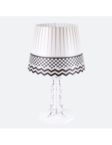 Vesta Home - Lampada da Tavolo Grande Brighella·basic·31 X 31 X 52 H Th. Legs 8 Mm Th. Base 12 Mm