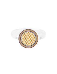 Vesta Home - Kit Allaccia Tovaglioli Tondo·rainbow·4 X 4 X 5,5 H Cm Th. Ring 6 Mm
