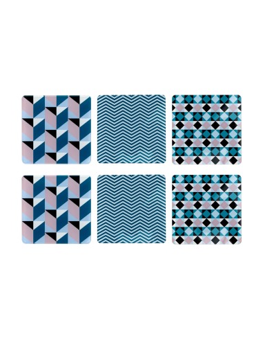 Vesta Home - Sottobicchiere Quadrato·modern·10 X 10 H Th. 3 Mm