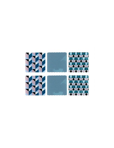 Vesta Home - Sottobicchiere Quadrato·modern·10 X 10 H Th. 3 Mm
