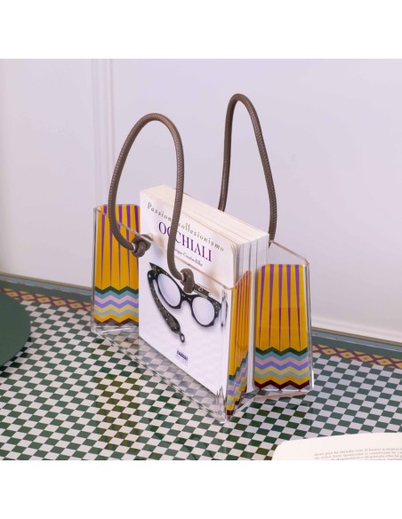 Vesta Home - Shopper Piccola Charlotte·rainbow·20 X 14 X 12 H Th. 4 Mm