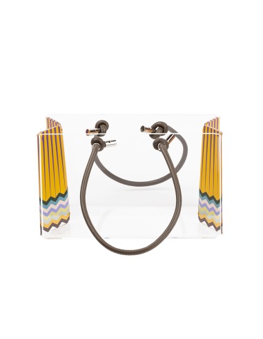Vesta Home - Shopper Piccola Charlotte·rainbow·20 X 14 X 12 H Th. 4 Mm