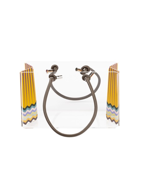 Vesta Home - Shopper Piccola Charlotte·rainbow·20 X 14 X 12 H Th. 4 Mm